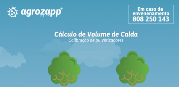 Cálculo de Volume de Calda